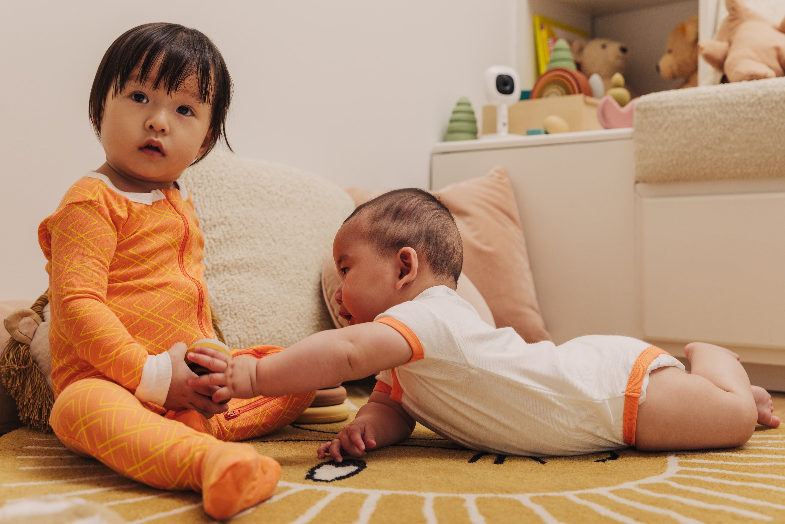βMy kids share a room. How do I handle naps and bedtimes?β