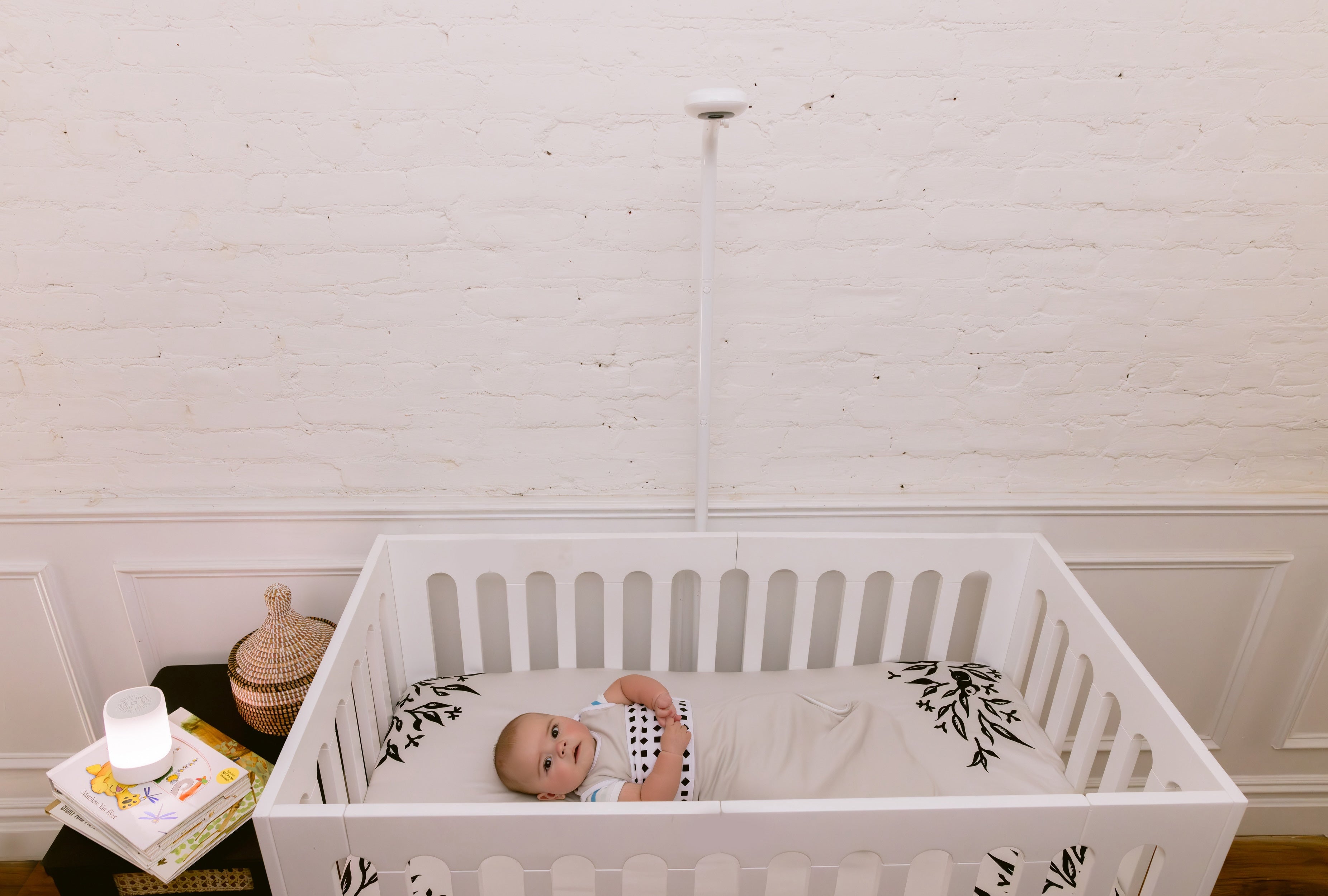 Why is my baby breathing fast while sleeping?