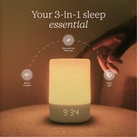 Your 3-in-1 sleep essential with features mentioned around Glo Sound Machine