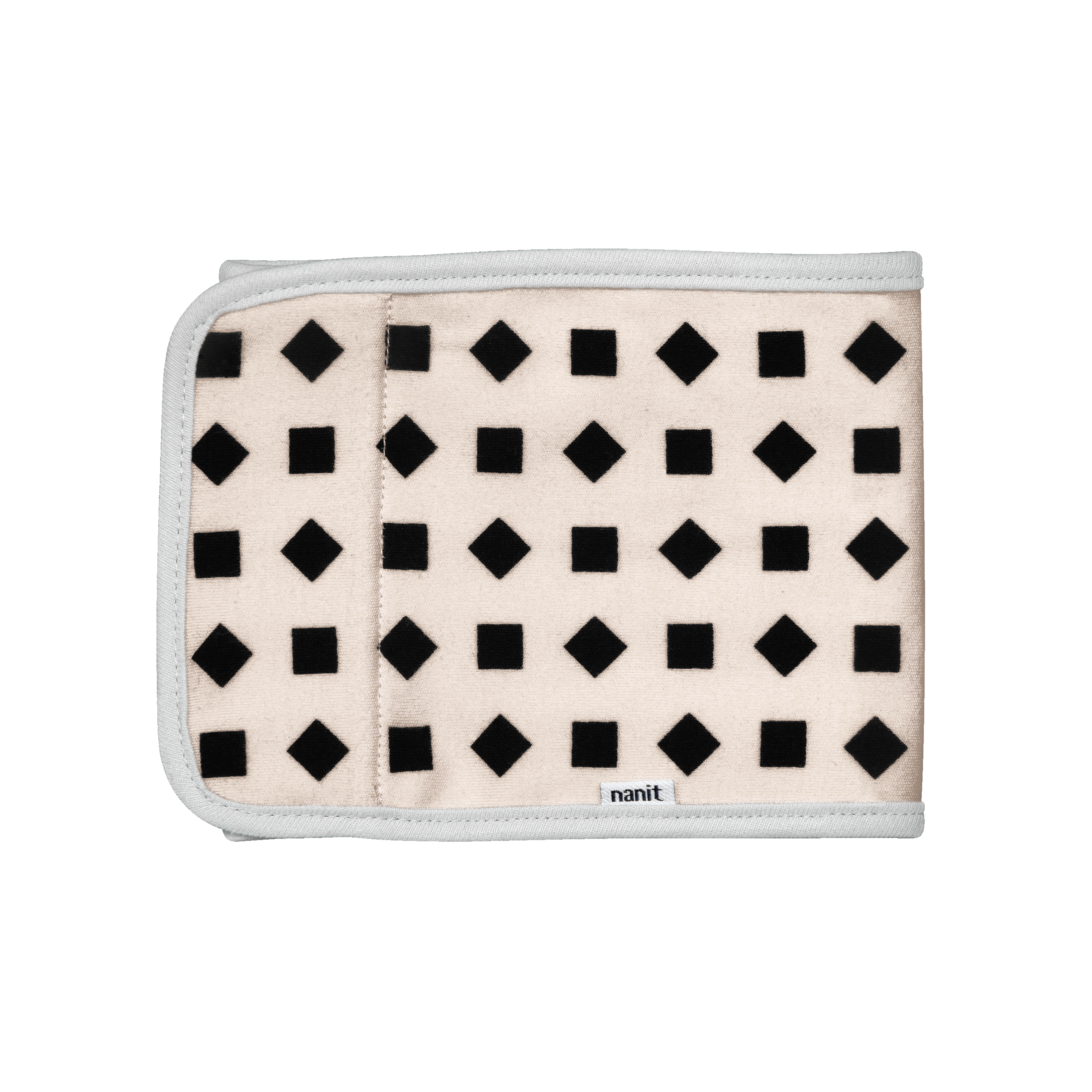 Image of folded breathing band in blush pink
