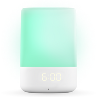 sound + light showing in green color with 6:00