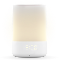 sound + light showing in yellow color with 9:00