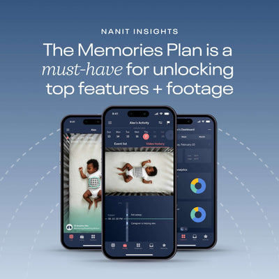 Nanit Insights - The Memories Plan is a must-have for unlocking top features + footage