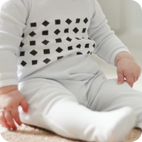 nanit breathing wear pajamas in pebble gray