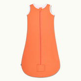 front view of sleep wear sleeping bag in cantaloupe #color_cantaloupe
