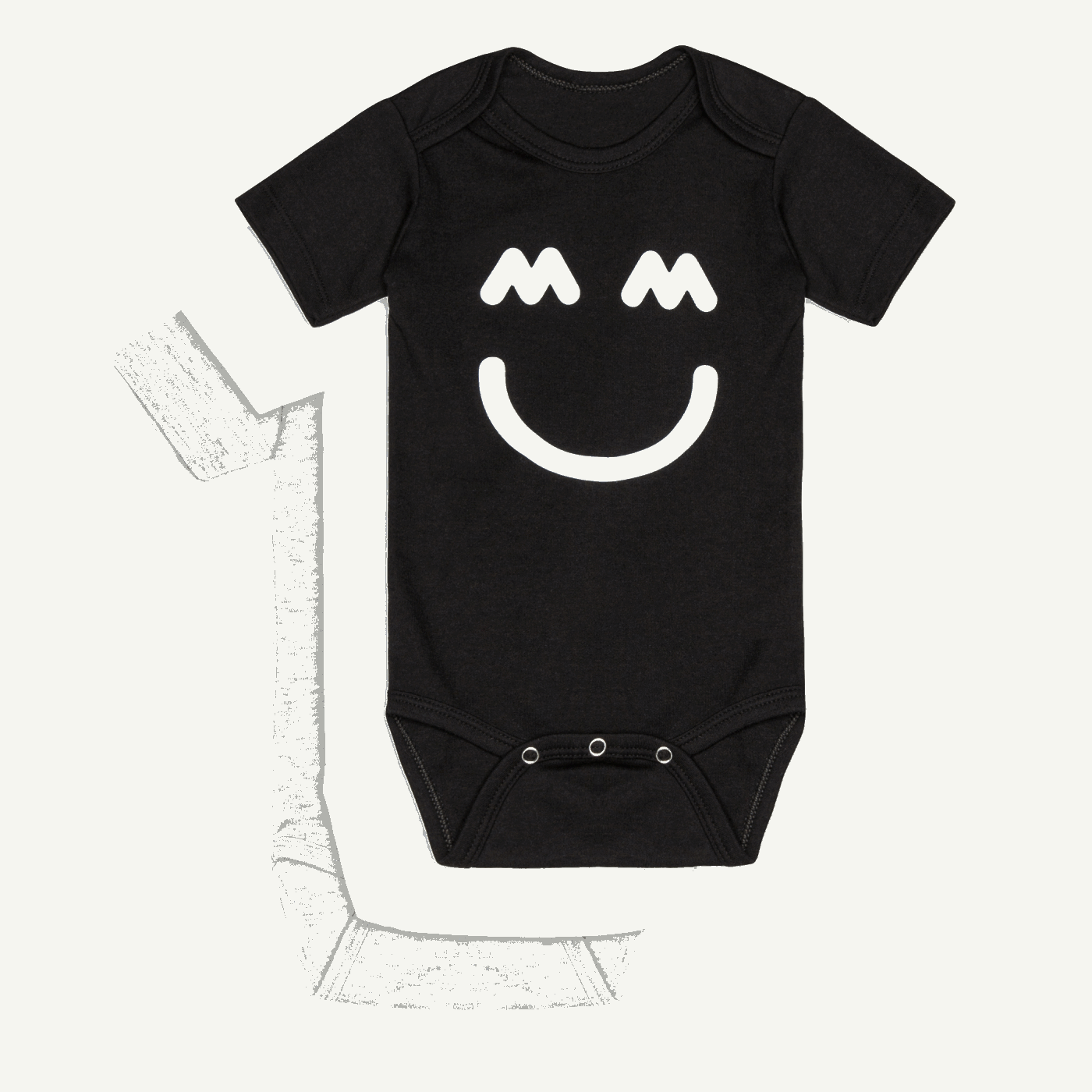 Miles & Milan Big Smile Bodysuit Set