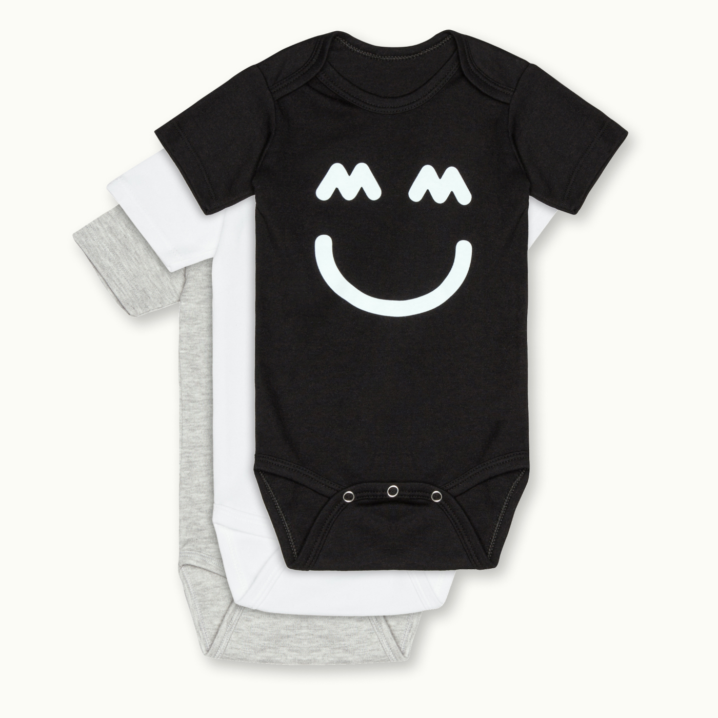 Miles & Milan Big Smile Bodysuit Set