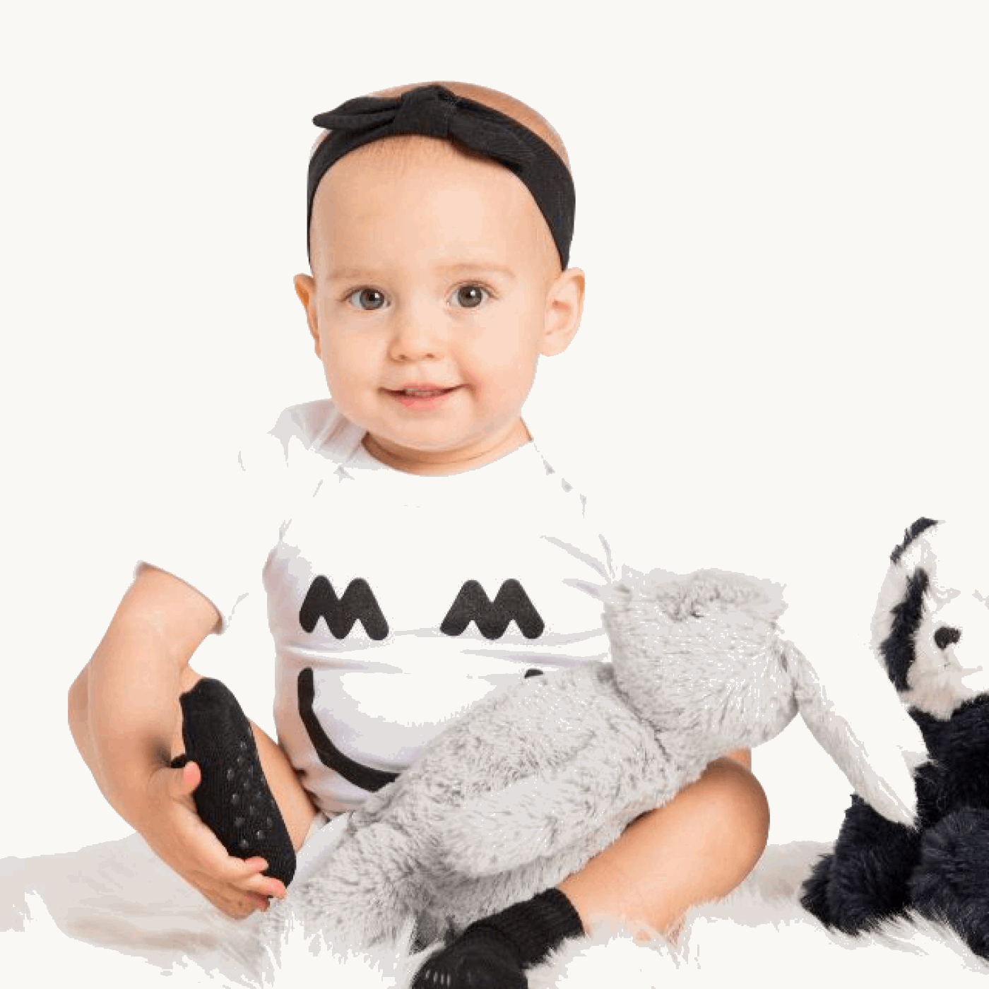 Miles & Milan Big Smile Bodysuit Set