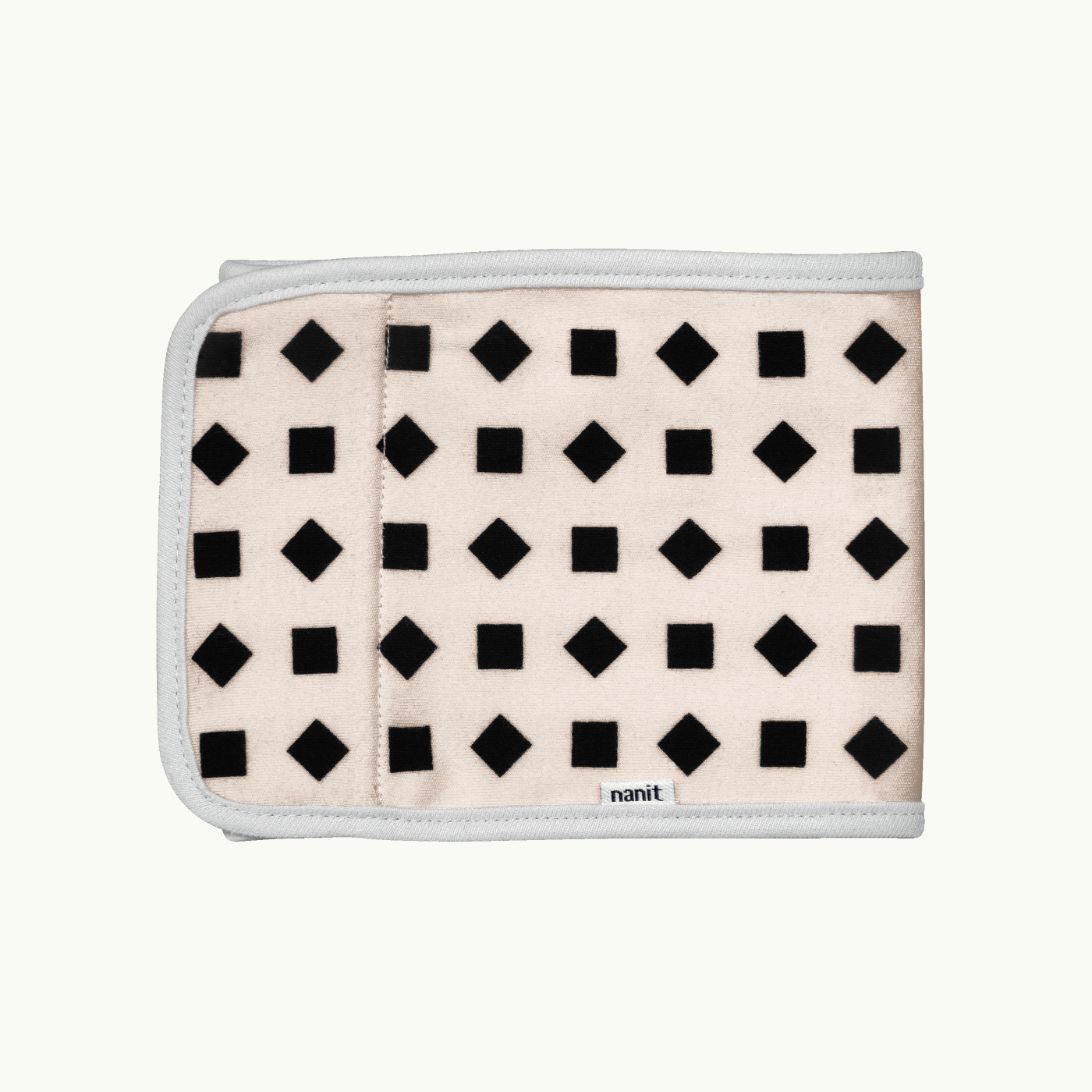 Image of folded breathing band in blush pink #color_blush pink