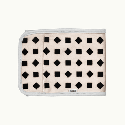 Image of folded breathing band in blush pink