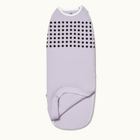 nanit breathing wear swaddle in lilac #color_lilac