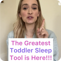 customer Instagram post showing woman say nanit is the greatest toddler sleep tool is here