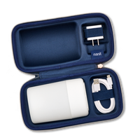 nanit sound and light machine travel pack in blue
