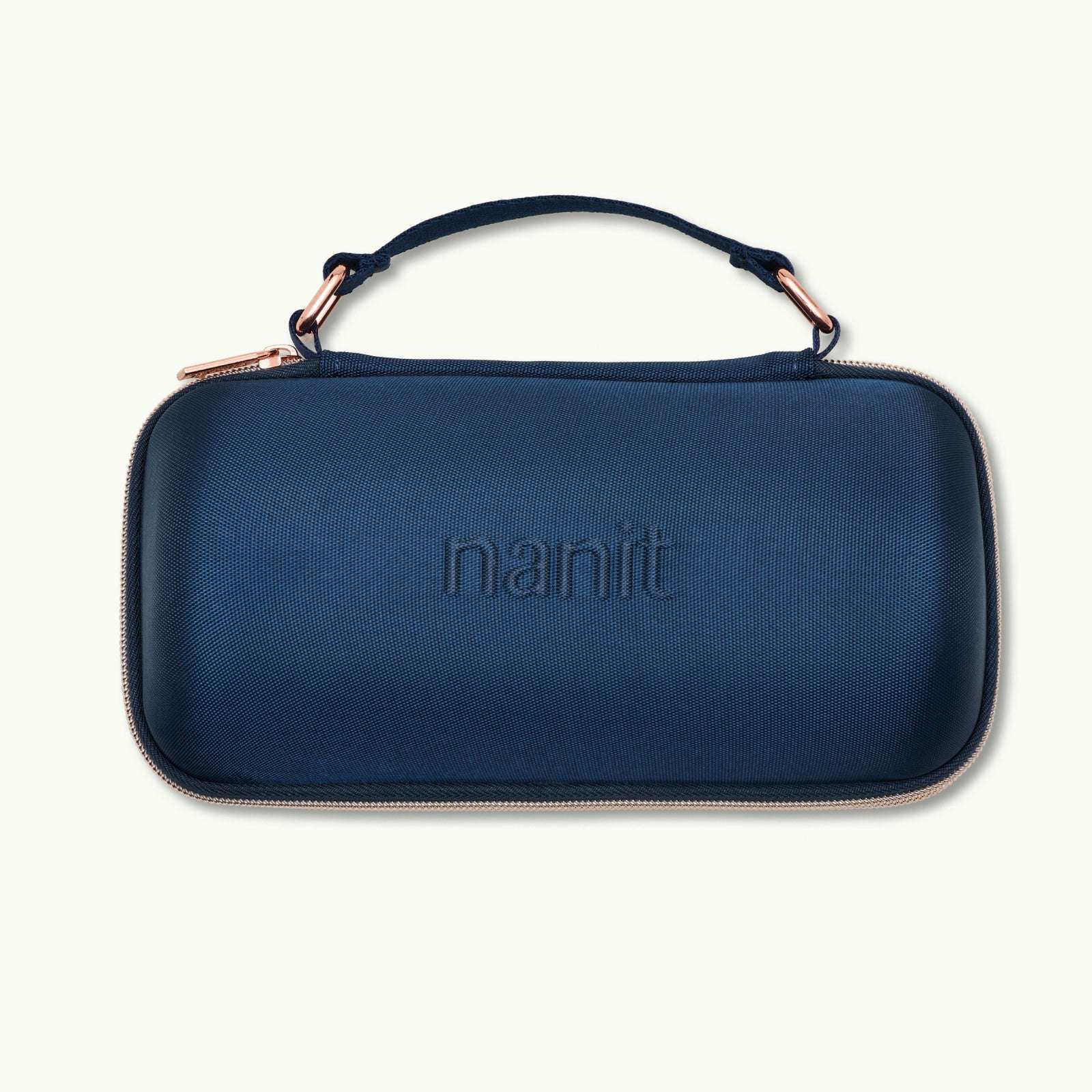 sound + light travel case in blue #color_blue oxford