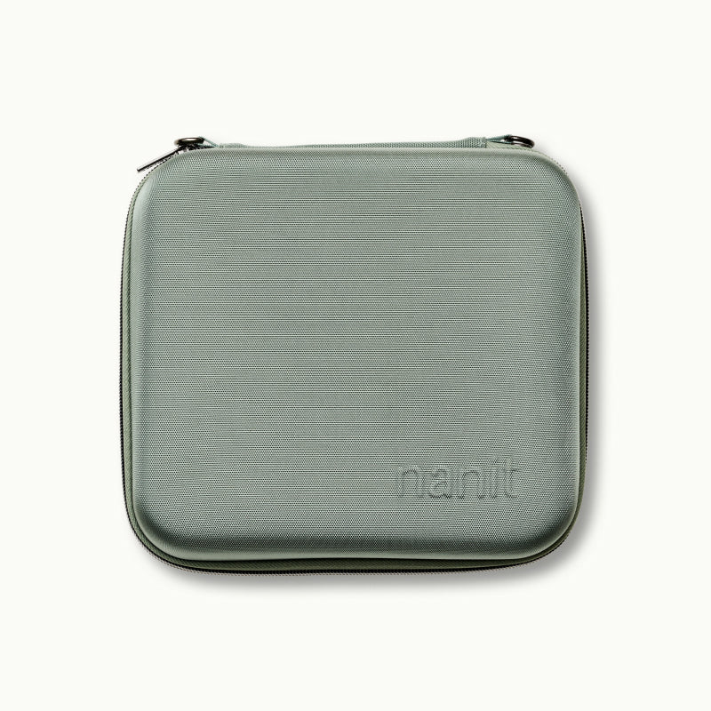 Nanit Traveling Light Case without shoulder strap in green oxford #color_green oxford