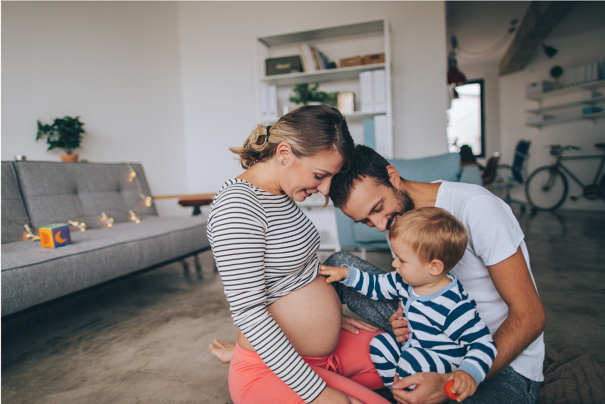 Universal Labor & Delivery Gown | Rosewood Polka Dot - Kindred Bravely