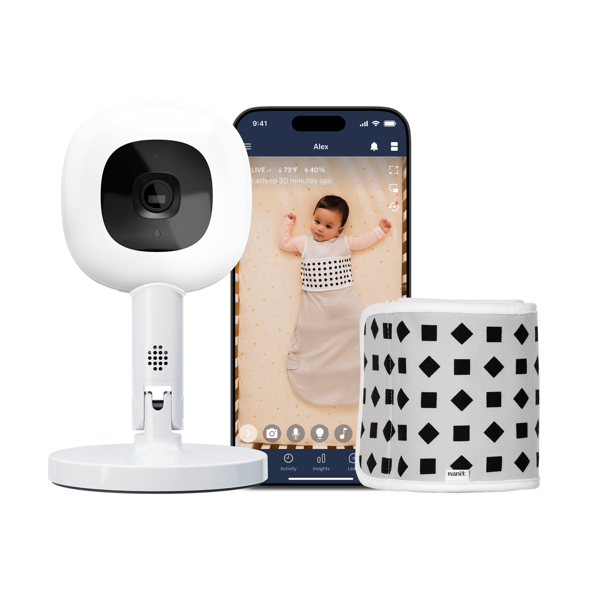 Smart Baby Monitor + Flex Stand