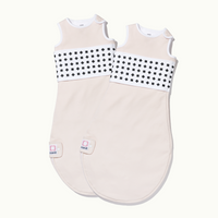 2 nanit khaki breathing wear sleeping bag front view #color_2-pack