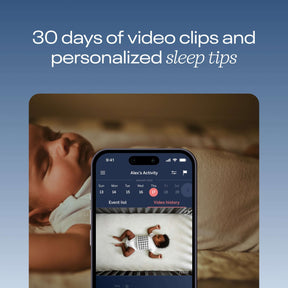 30 days of video clips and personalized sleep tips #insights_memories