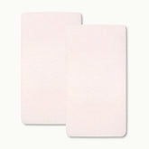 2x Nanit Knit Crib Sheet - Pink Sunburst Crib Sheet #color_pink sunburst #pack_2 pack