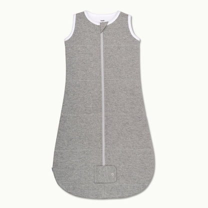 nanit quilted sleeping bag in heather gray 