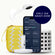 nanit pro camera wall mount, yellow travel case, gray breathing band, flex stand, and nanit app #mount_wall mount #color_half moon #color_yellow