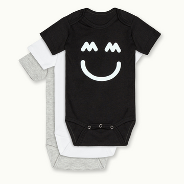 Miles & Milan Big Smile Bodysuit Set