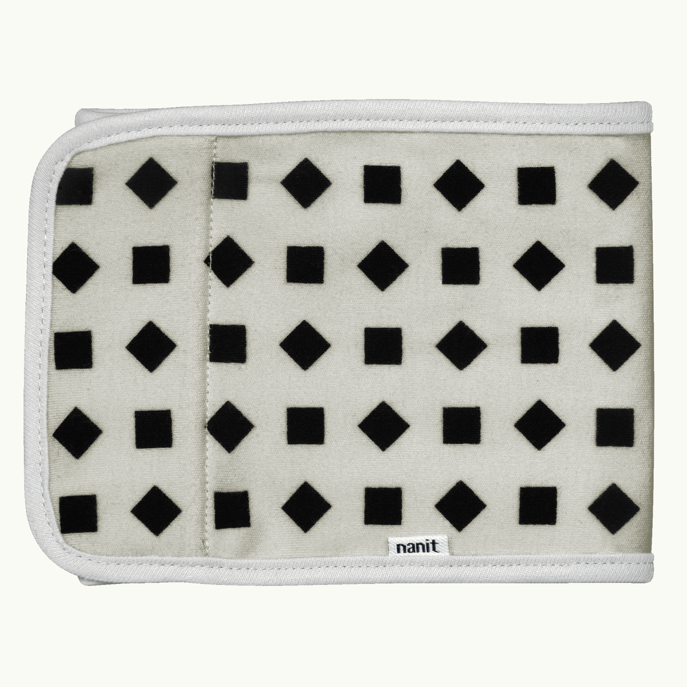 Image of folded breathing band in pebble gray #color_pebble gray