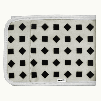 Image of folded breathing band in pebble gray 