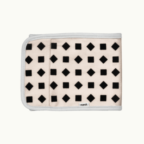 Image of folded breathing band in blush pink #color_blush pink