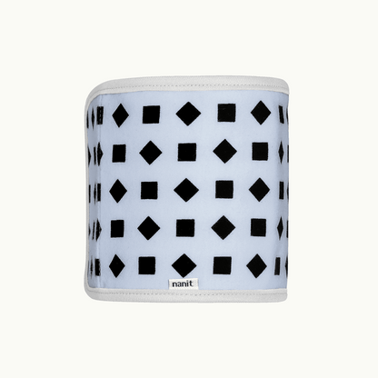 Image of rolled up breathing band in blue 