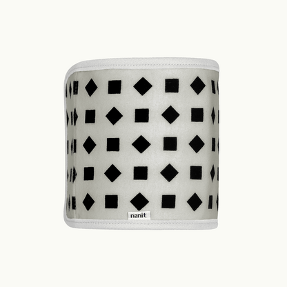 Image of rolled up breathing band in pebble gray 