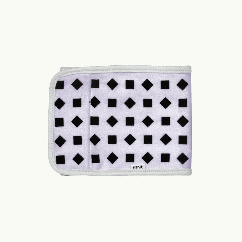 Image folded breathing band in lilac #color_lilac