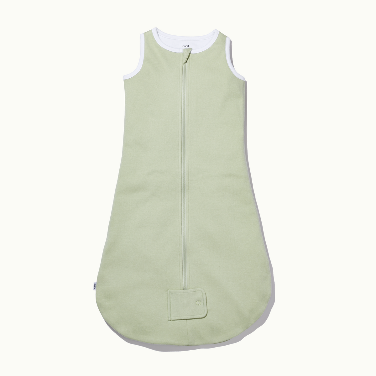 front view of sleep wear sleeping bag in pistachio #color_pistachio