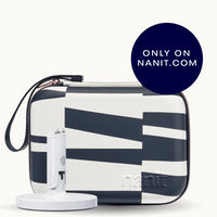 nanit flex stand and nanit abstract stripe travel case #color_abstract stripe
