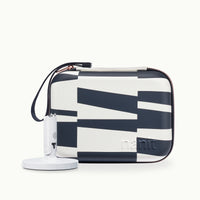 nanit flex stand and nanit abstract stripe travel case #color_abstract stripe