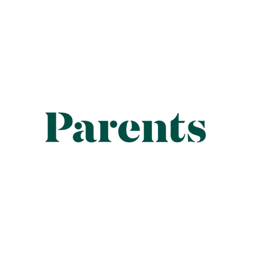 Logo of 'Parents' on a white background