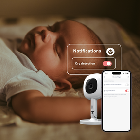 nanit pro camera cry detection feature available with insights plan