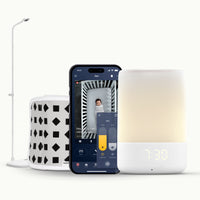 pro baby monitor + floor stand, breathing band, nanit app, and sound + light machine with wirecutter 2025 badge #mount_floor stand