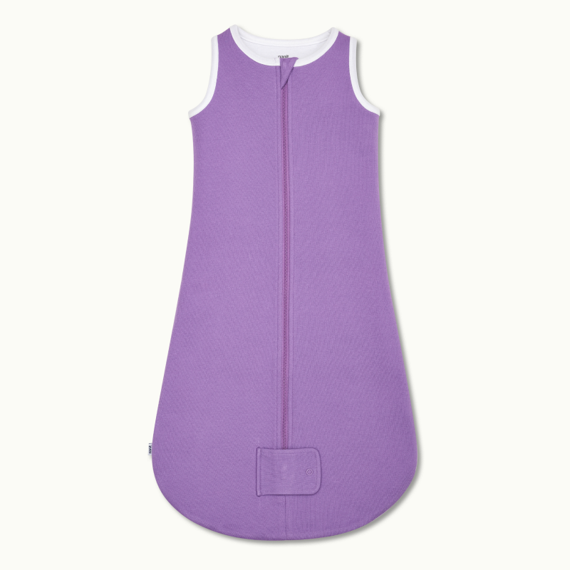 front view of sleep wear sleeping bag in violet #color_violet