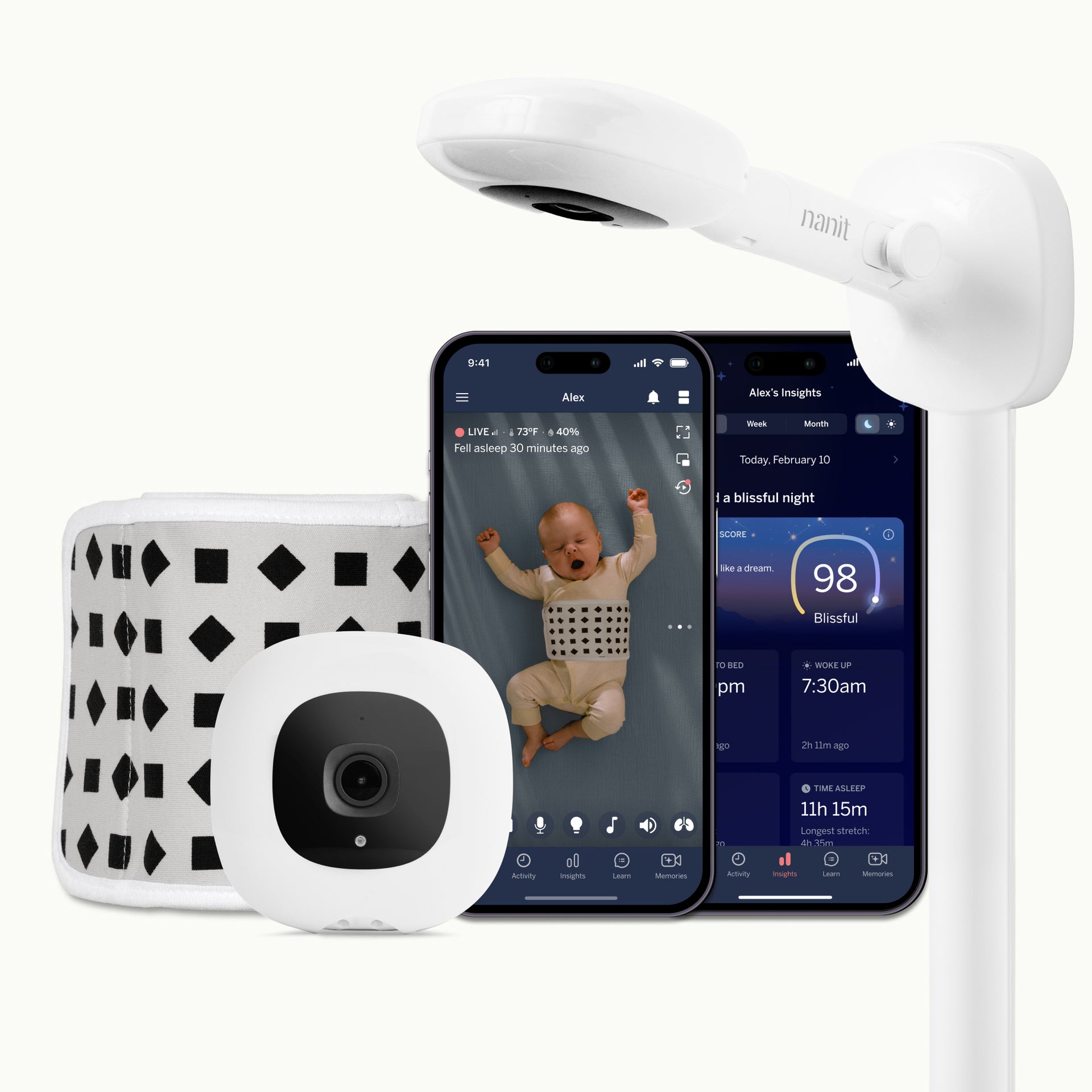 Nanit Pro Baby Monitor Smartest Video Baby Monitor