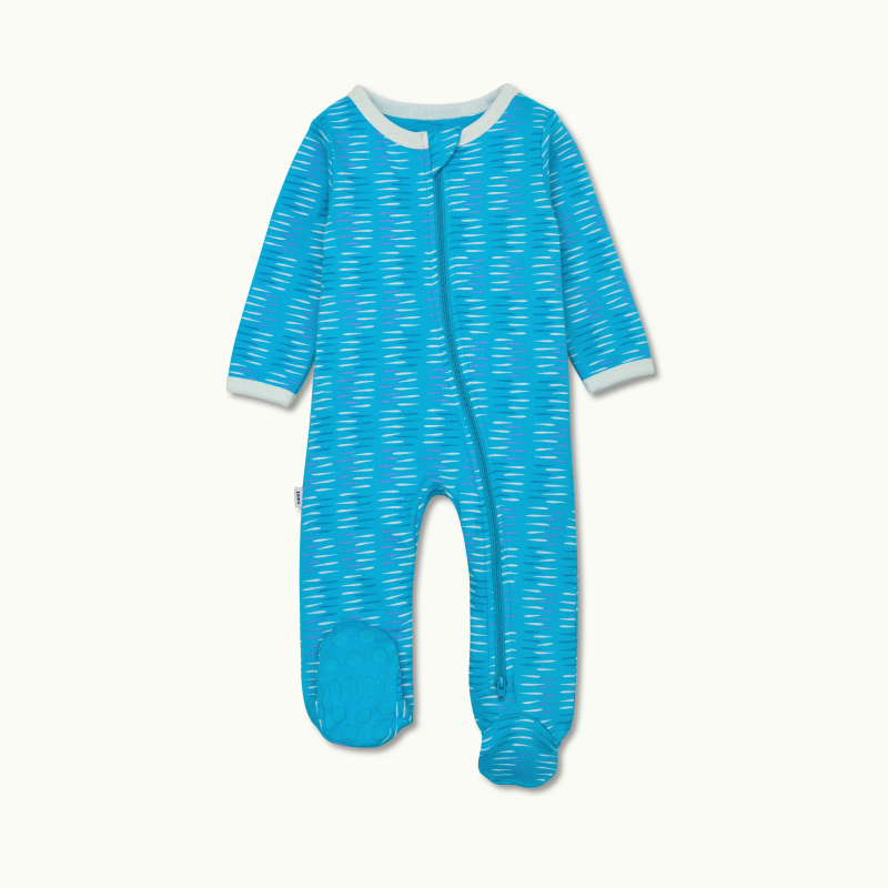sleep wear pajama in which way front view showing signature foot gripper #color_which way
