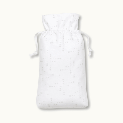 Nanit Knit Crib Sheet - White Sunburst bag