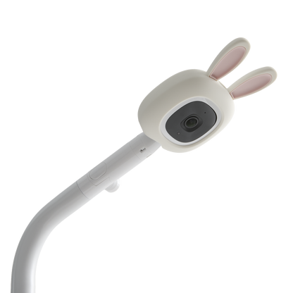 Blinky Bunny on Smart Baby Video Monitor + Floor Stand 