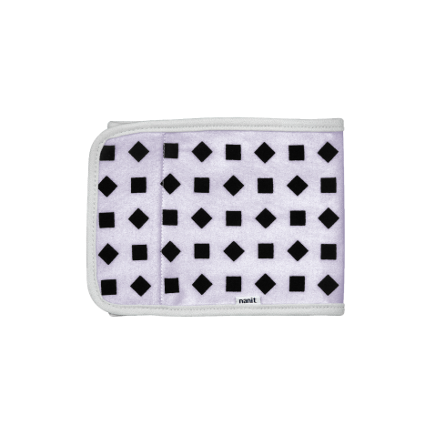 Image folded breathing band in lilac 