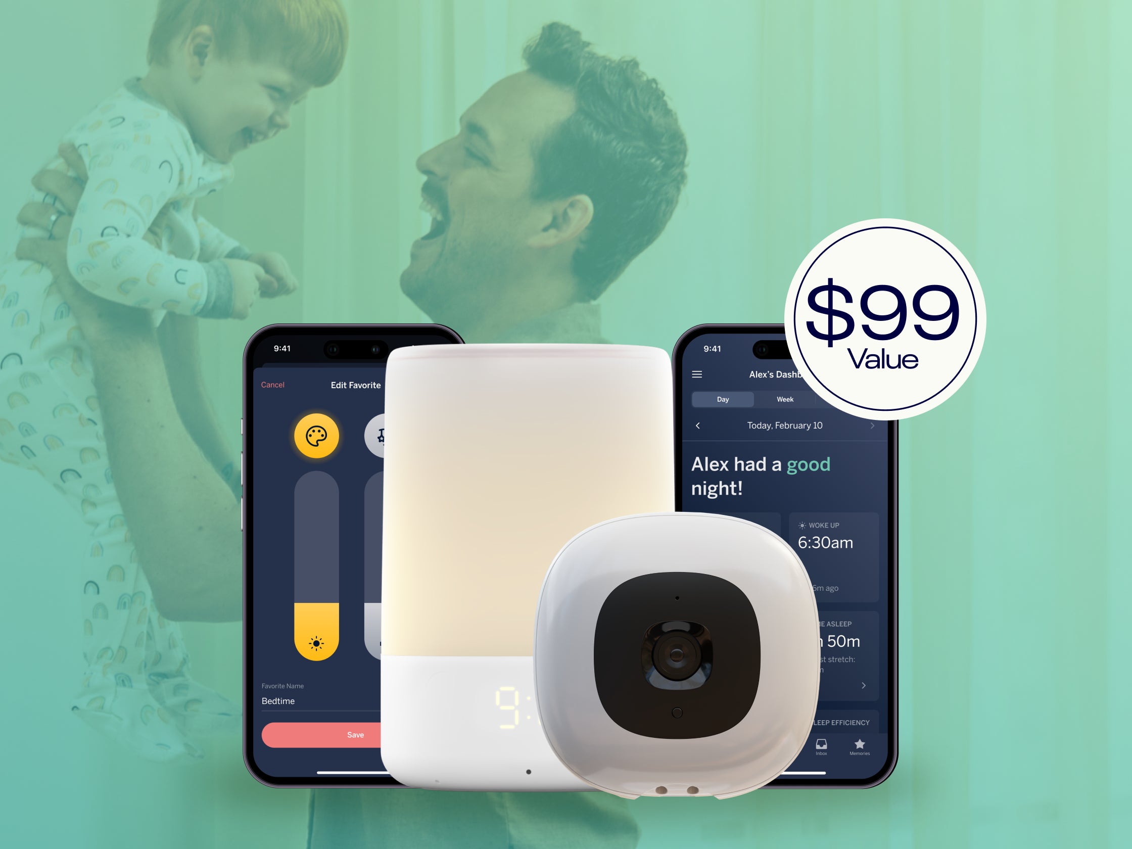 Nanit Pro Smart Baby Monitor | Tracks Sleep and Breathing