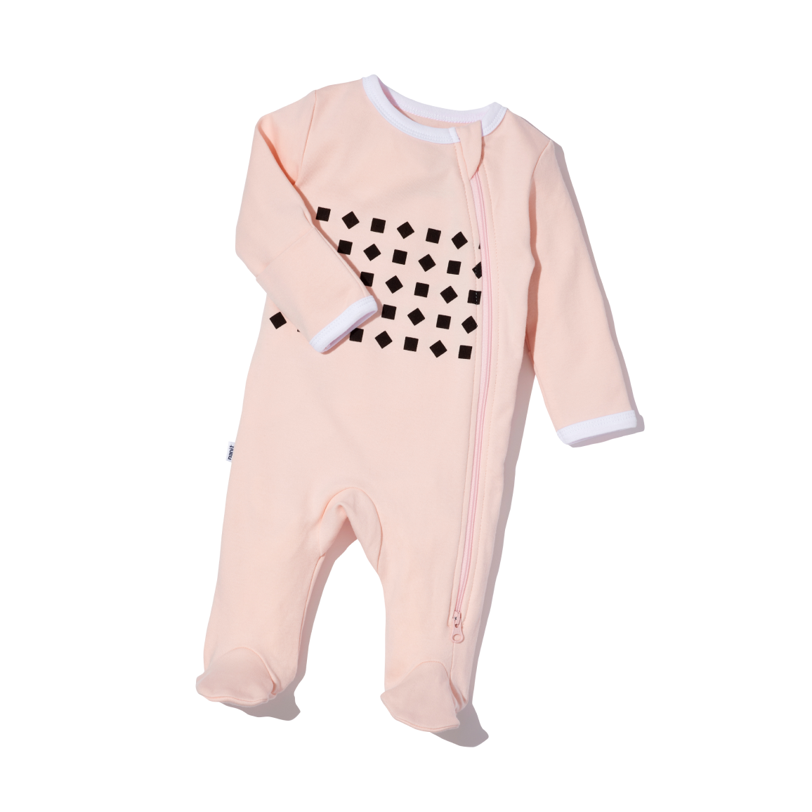 right arm folded and pajama showing in blush pink #color_blush pink