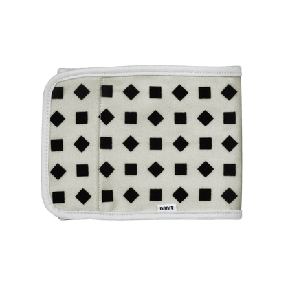 Image of folded breathing band in pebble gray 