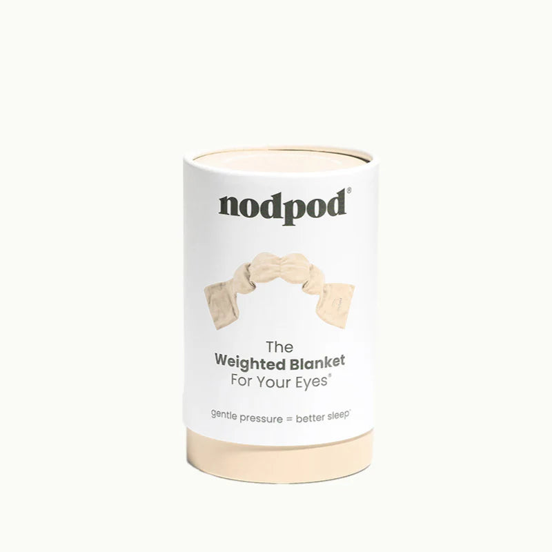 nodpod sleep mask - the weighted blanket for your eyes