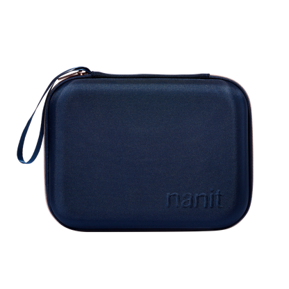 blue travel case 